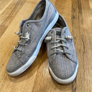 Grey Sperry Top-Siders